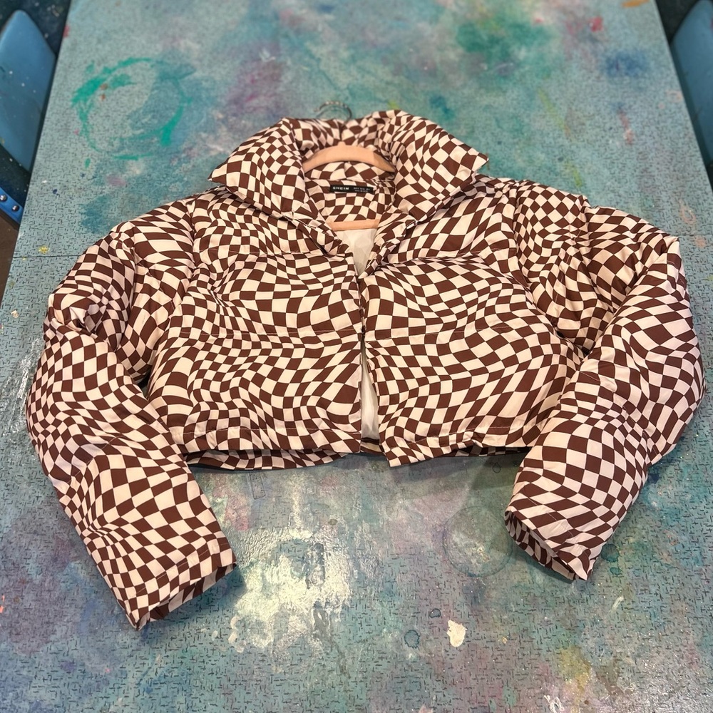 Cropped Rave Puffer